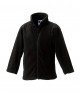Jerzees Kids Outdoor Fleece Jacket Black 11-12