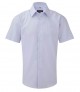 Russell Collection 923M Short Sleeve Tailored Oxford Shirt