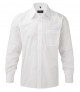 Russell Collection 934M Long Sleeve Poplin Shirt