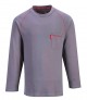 Portwest FR01 Bizflame Crew Neck Grey