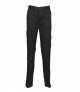 Henbury H640 65/35 Flat Fronted Chinos Black