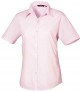 Premier PR302 Ladies Short Sleeve Poplin Blouse