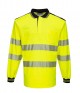 Portwest T184 PW3 Hi-Vis Polo Shirt L/S