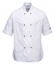 Portwest C737 Rachel Ladies Short Sleeve Chefs Jacket