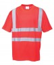 Portwest Hi-Vis T Shirt Red /Large