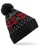 Beechfield BB456 Fair Isle Snow. Beanie