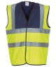 Yoko YK001 Hi Vis 2 Band And Braces Waistcoat (HVW100)