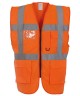 Yoko YK002 Multi-Functional Executive Hi Vis Waistcoat (HVW801)