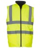 Yoko YK041 Hi Vis Reversible Fleece Bodywarmer (HV008F)