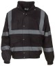 Yoko YK043 Hi Vis Classic Bomber Jacket (HVP211)