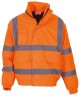 Yoko YK043 Hi Vis Classic Bomber Jacket (HVP211)