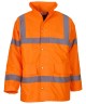 Yoko Hi Vis Classic Motorway Jacket Orange