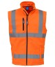 Yoko YK050 Hi-vis softshell gilet (HV006) Orange