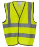 Yoko YK100 Kids Hi Vis 2 B&B Waistcoat (HVW100CH)