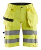 Blaklader 1586 Highvis Shorts With Stretch