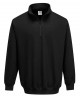 Portwest B309 Zip Neck Sweatshirt Black