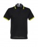 Kustom Kit Contrast Tipped Pique Polo Shirt