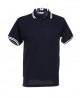 Kustom Kit Contrast Tipped Pique Polo Shirt