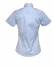 Kustom Kit Ladies Short Sleeve Corporate Oxford Shirt