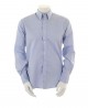 Kustom Kit Long Sleeve Tailored Oxford Shirt