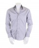 Kustom Kit Long Sleeve Contrast Premium Oxford Shirt
