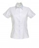 Kustom Kit Ladies Short Sleeve Workwear Oxford Shirt