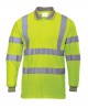 Portwest S277 Hi-Vis Long Sleeved Polo Shirt