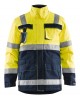 Blaklader 4468 Multinorm Winter Parka Yellow/navy 