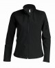 Kariban KB400  Ladies Soft Shell Jacket Black