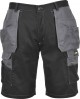 Portwest KS18 Granite Shorts Black/Zoom Grey