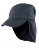 Result Junior Fold-Up Legionnaire'S Cap Black