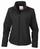 Result RS128F Ladies Base Layer Soft Shell Black